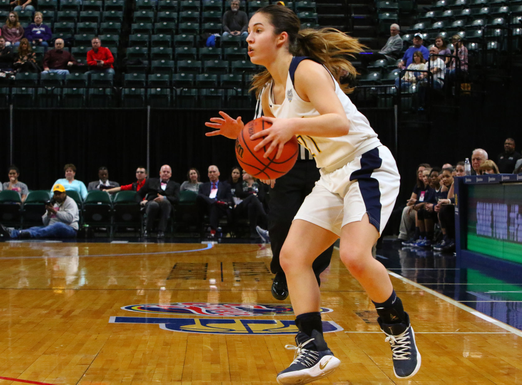 Gallery: Girls Basketball State Finals: Marquette Catholic vs. Vincennes Rivet